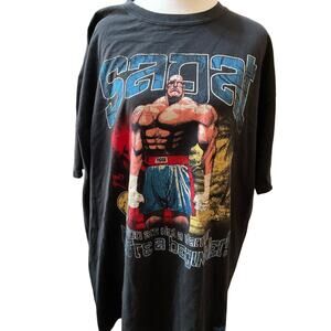 Graphic Street Fighter SAGAT SUPERARE "YOU’RE NOT WARRIOR YOU’RE BEGINNER” Shirt